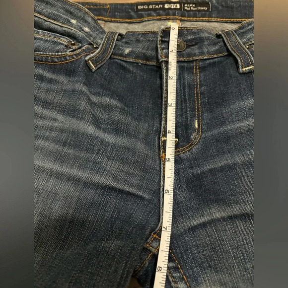 Big Star Alex Mid Rise Skinny Fit Women Sz 25 - Picture 7 of 8